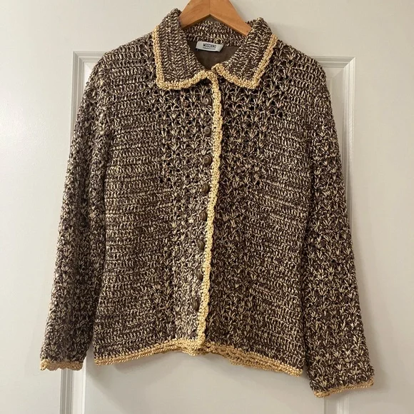 MOSCHINO Raffia Cardigan - Picture 3 of 5